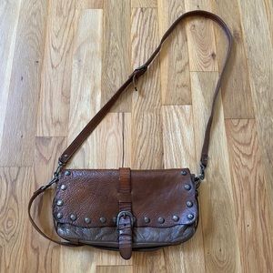 AU-79 Alchimia genuine leather bag.